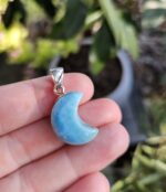 Larimar prívesok mesiac Ag925 č.2 ZĽAVA