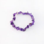 Ametyst náramok lámaný