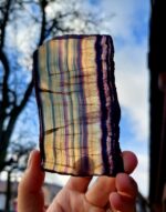 Fluorit plátok lešteny č.2