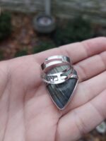 Prsteň Labradorit slza ZĽAVA – Obrázok 3