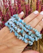 Larimar náramok lámaný – Obrázok 2