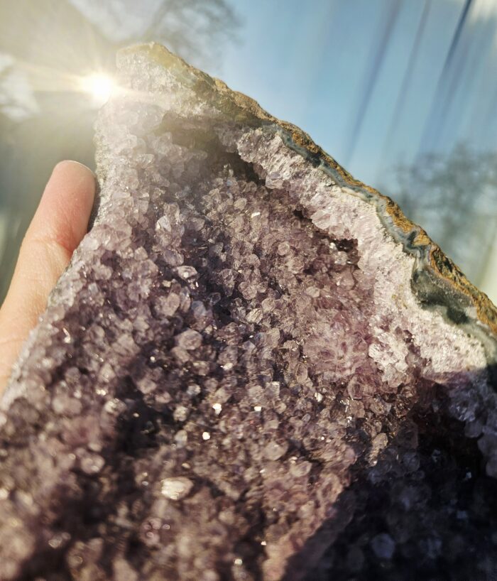 Ametyst drúza Brazília 920g – Obrázok 2