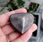Obsidán strieborný srdce
