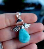 Larimar prívesok Anjelik Ag925 č.2