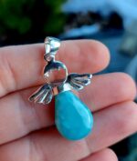 Larimar prívesok Anjelik Ag925 č.4