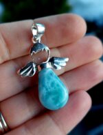 Larimar prívesok Anjelik Ag925 č.6 – Obrázok 2
