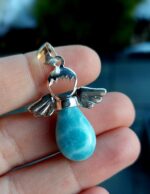 Larimar prívesok Anjelik Ag925 č.7