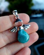 Larimar prívesok Anjelik Ag925 č.10 – Obrázok 2