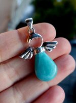 Larimar prívesok Anjelik Ag925 č.11