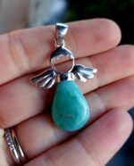 Larimar prívesok Anjelik Ag925 č.11 – Obrázok 2