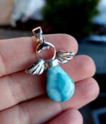 Larimar prívesok Anjelik Ag925 č.14