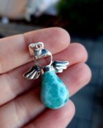 Larimar prívesok Anjelik Ag925 č.14 – Obrázok 2