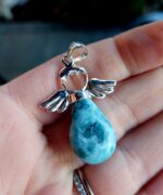 Larimar prívesok Anjelik Ag925 č.17
