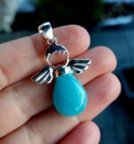 Larimar prívesok Anjelik Ag925 č.18 ZĽAVA