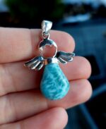 Larimar prívesok Anjelik Ag925 č.19 ZĽAVA