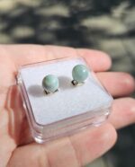 Larimar náušnice napichovacie Ag925 č.5 – Obrázok 2