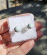 Larimar náušnice napichovacie Ag925 č.9