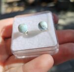 Larimar náušnice napichovacie Ag925 č.11 – Obrázok 2
