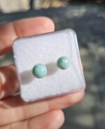 Larimar náušnice napichovacie Ag925 č.15