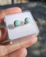 Larimar náušnice napichovacie Ag925 č.15 – Obrázok 2