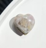 Achát kvetový srdce