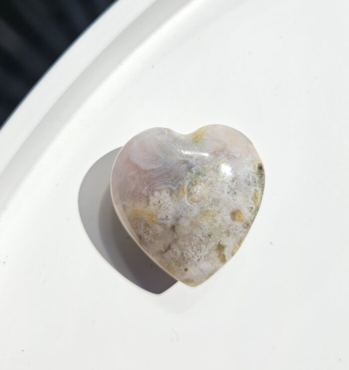 Achát kvetový srdce – Obrázok 2