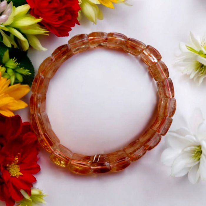 Citrín platničkový náramok – Obrázok 2