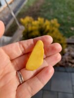 Jantár brošňa č.4