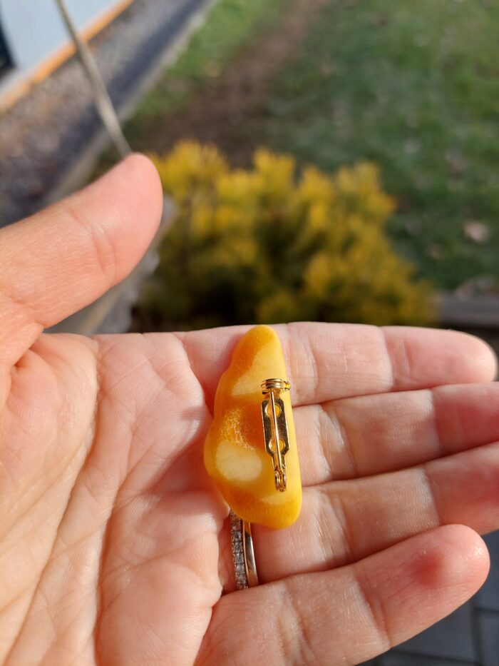 Jantár brošňa č.4 – Obrázok 2