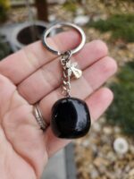 Ónyx čierny kľúčenka