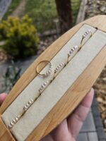 Perly riečne prsteň chir.ocel zlatý Veľkosť 6 (51-52)