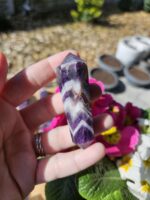 Ametyst chevron obelisk č.4 ZĽAVA