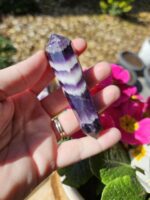 Ametyst chevron obelisk č.7