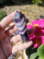 Ametyst chevron obelisk č.9