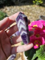 Ametyst chevron obelisk č.9 – Obrázok 2