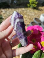 Ametyst chevron obelisk č.11 ZĽAVA