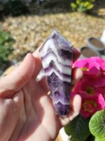 Ametyst chevron obelisk č.16 ZĽAVA – Obrázok 2