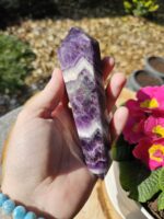Ametyst chevron obelisk č.19