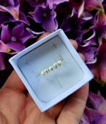 Perly riečne prsteň chir.ocel STRIEBORNÝ Veľkosť 5 (48-49)