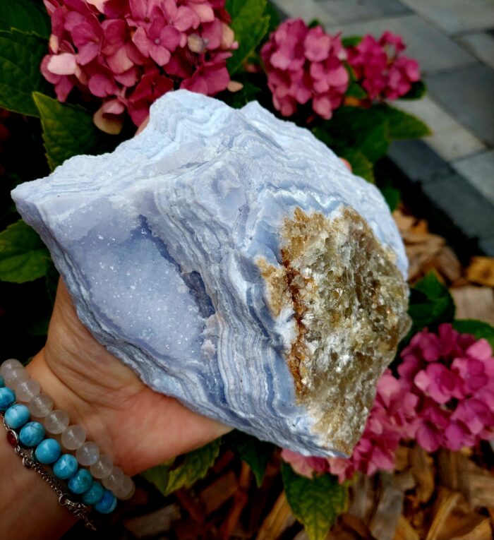 Chalcedón modrý č.10 MAJSTROVSKÝ ZBIERKOVÝ – Obrázok 3