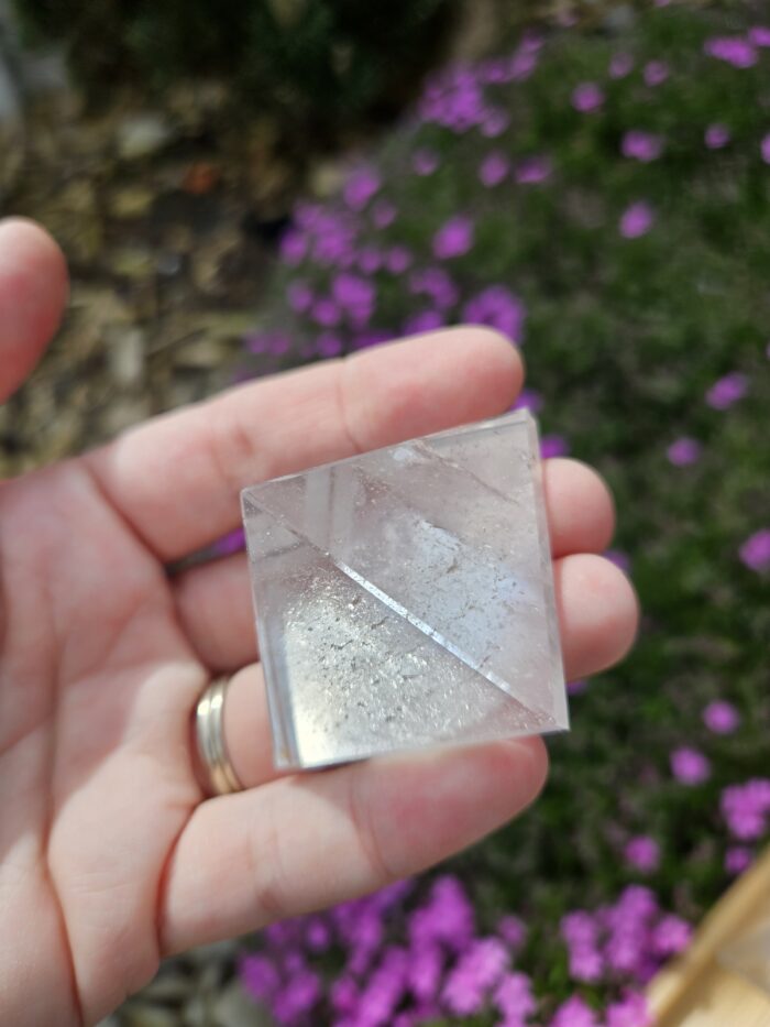 Pyramída Krištáľ 4cm  č.2 – Obrázok 2