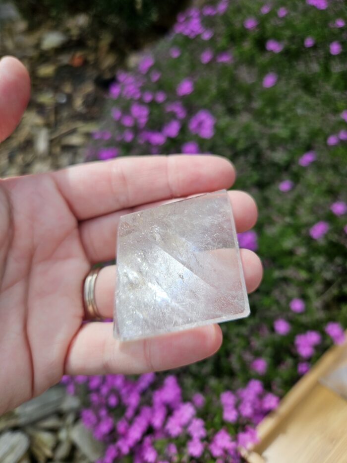 Pyramída Krištáľ 4,3cm  č.3 – Obrázok 2