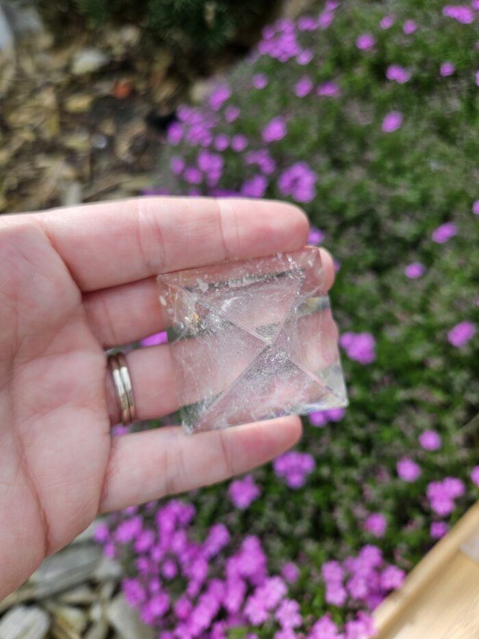 Pyramída Krištáľ 4,3cm  č.3 – Obrázok 3