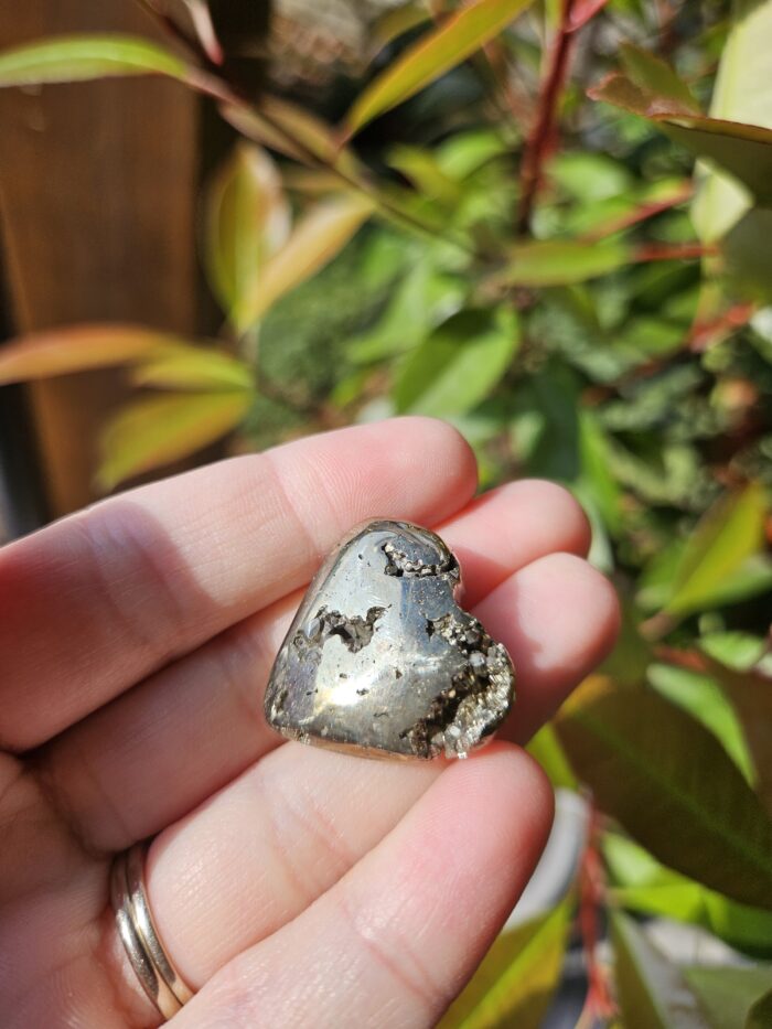 Pyrit srdiečko 2,7cm č.2 – Obrázok 2