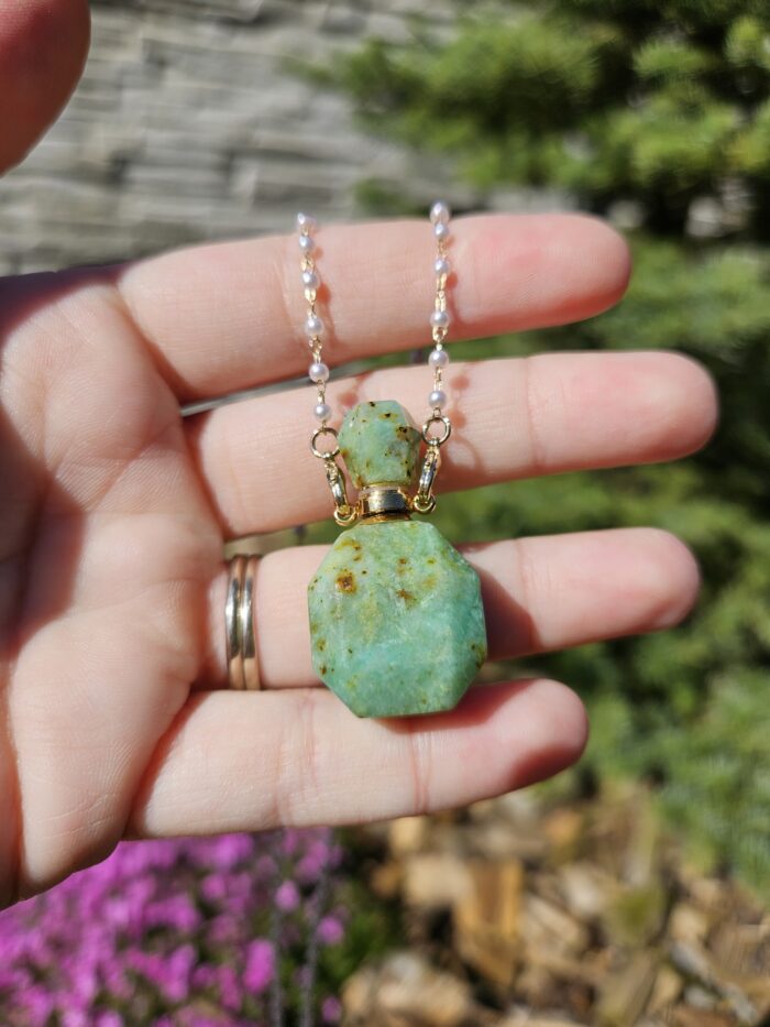 Flaštička náhrdelník Tyrkenit – Obrázok 2