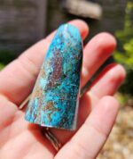 Chryzokol veža leštená č.6