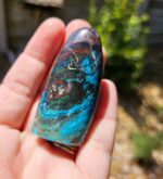 Chryzokol veža leštená č.9