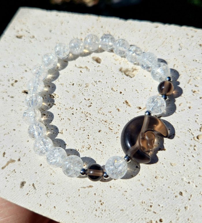 Krištáľ náramok + Záhneda MESIAC – Obrázok 2