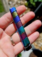 Hematit dúhový náramok platničkový