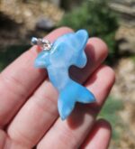Larimar prívesok DELFÍN Ag925 č.3